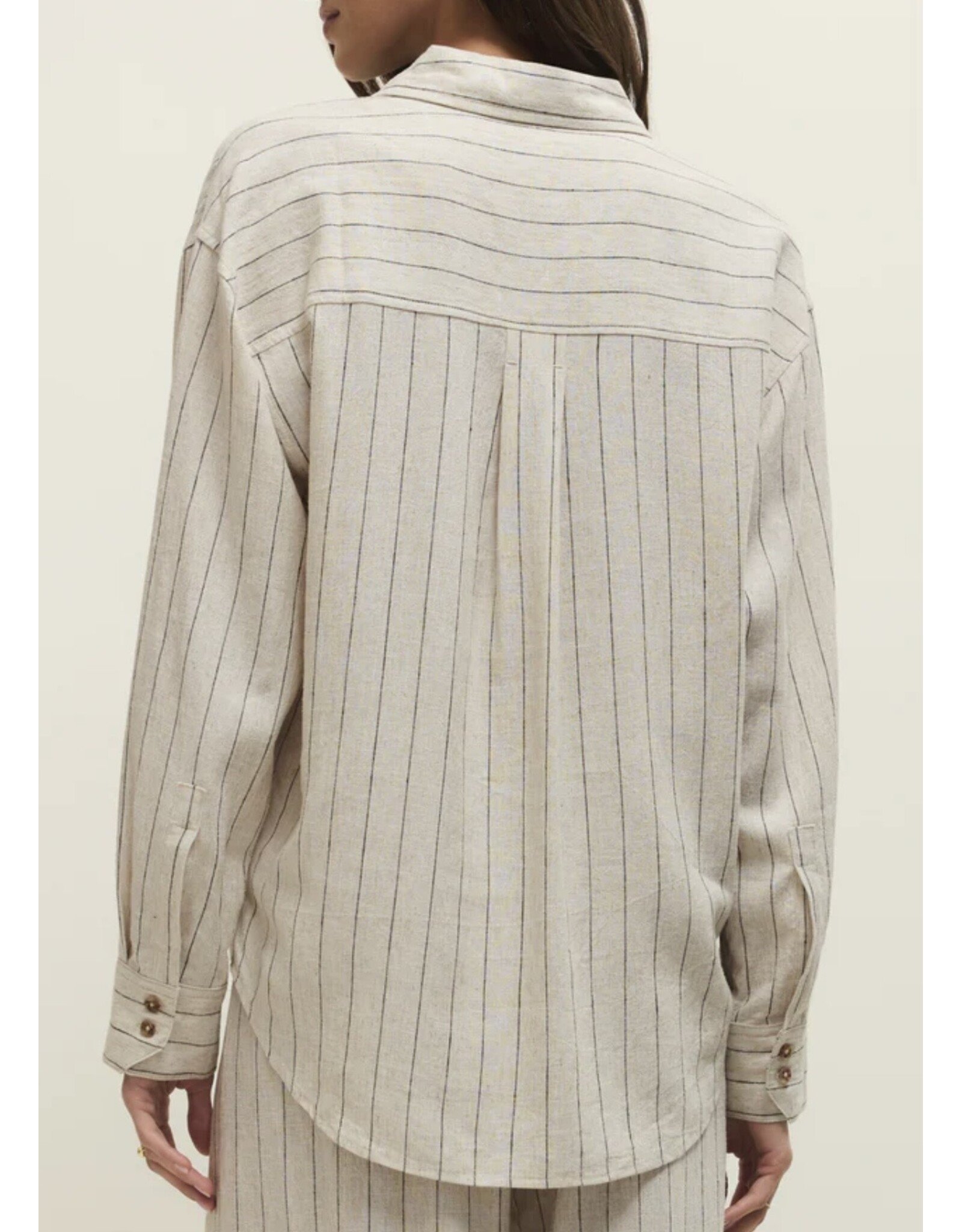 ZSupply ZSupply Alfie Striped Button Up Top