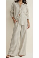 ZSupply ZSupply Alfie Striped Button Up Top