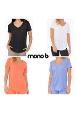 Modal blend classic v-neck tee