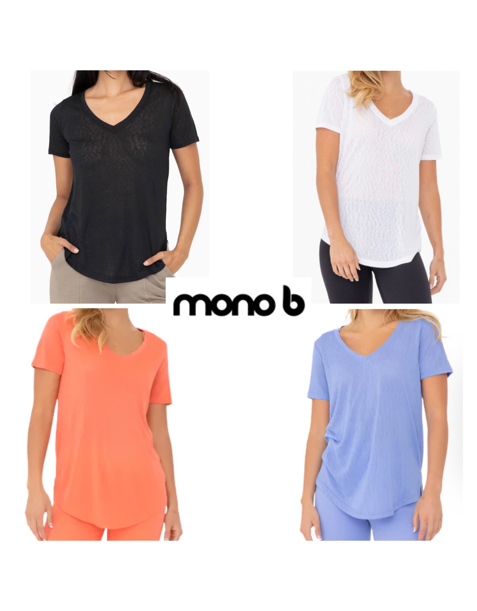 Modal blend classic v-neck tee
