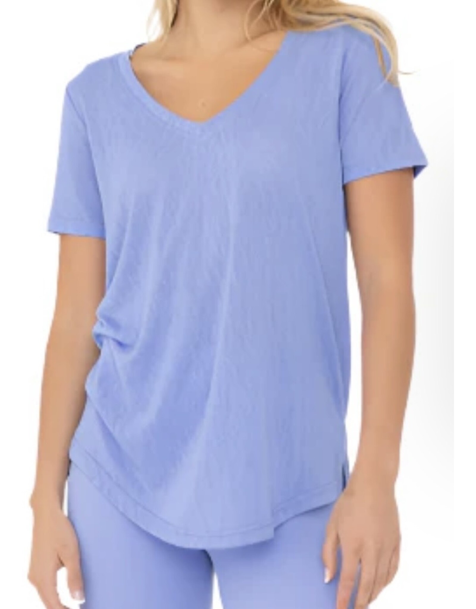 Modal blend classic v-neck tee