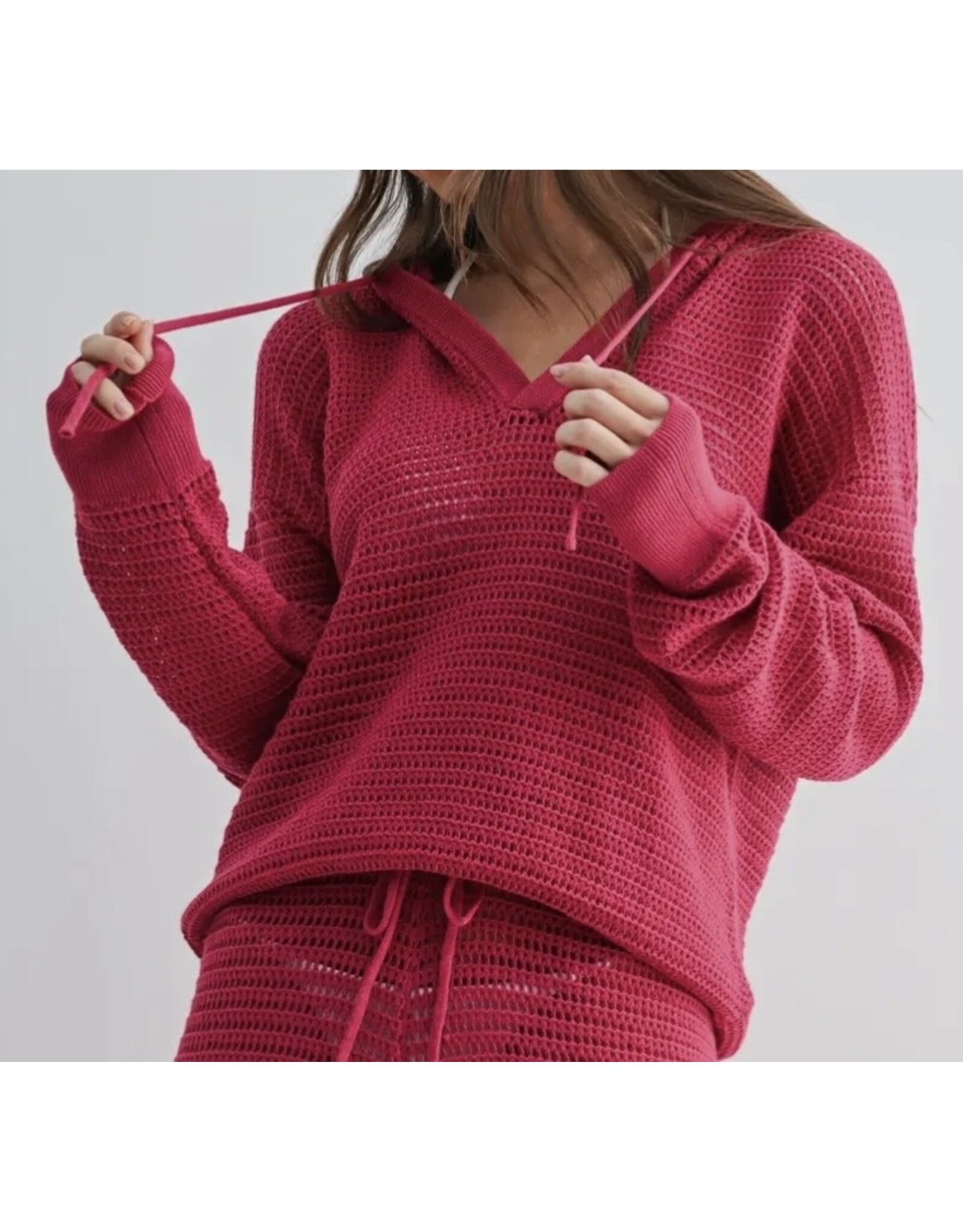 Breezy Crochet Hoodie