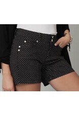 BW dot hyper stretch 5” inseam shorts