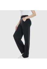 Ariella Black side panel designer pants