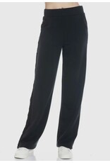 Ariella Black side panel designer pants