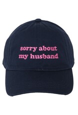 ‘Sorry About My Husband’ baseball cap