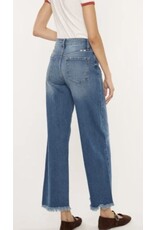 Kancan Crater HR Crop Wide Leg Jeans
