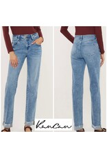 Kancan Solar HR Slim Straight Jeans