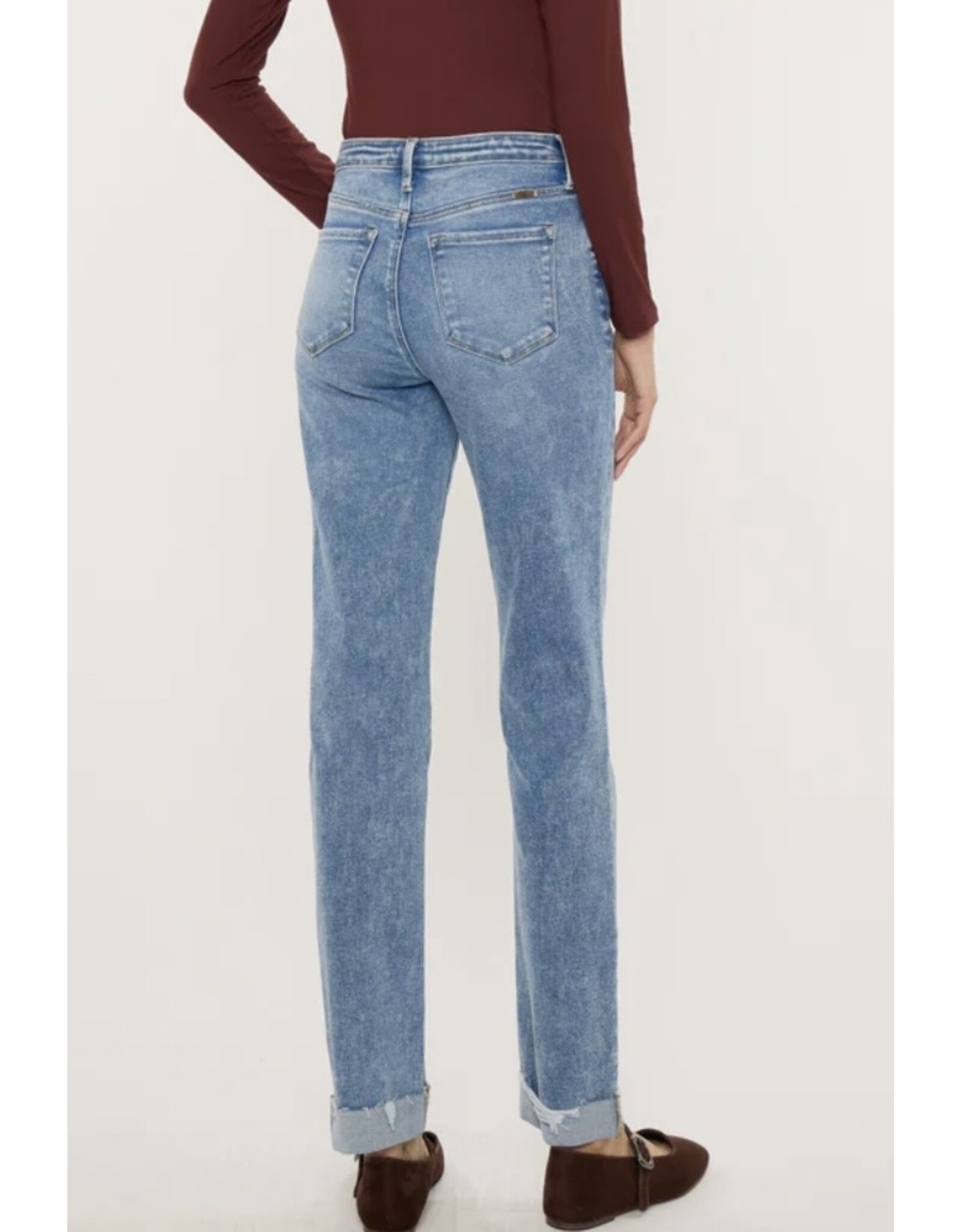 Kancan Solar HR Slim Straight Jeans