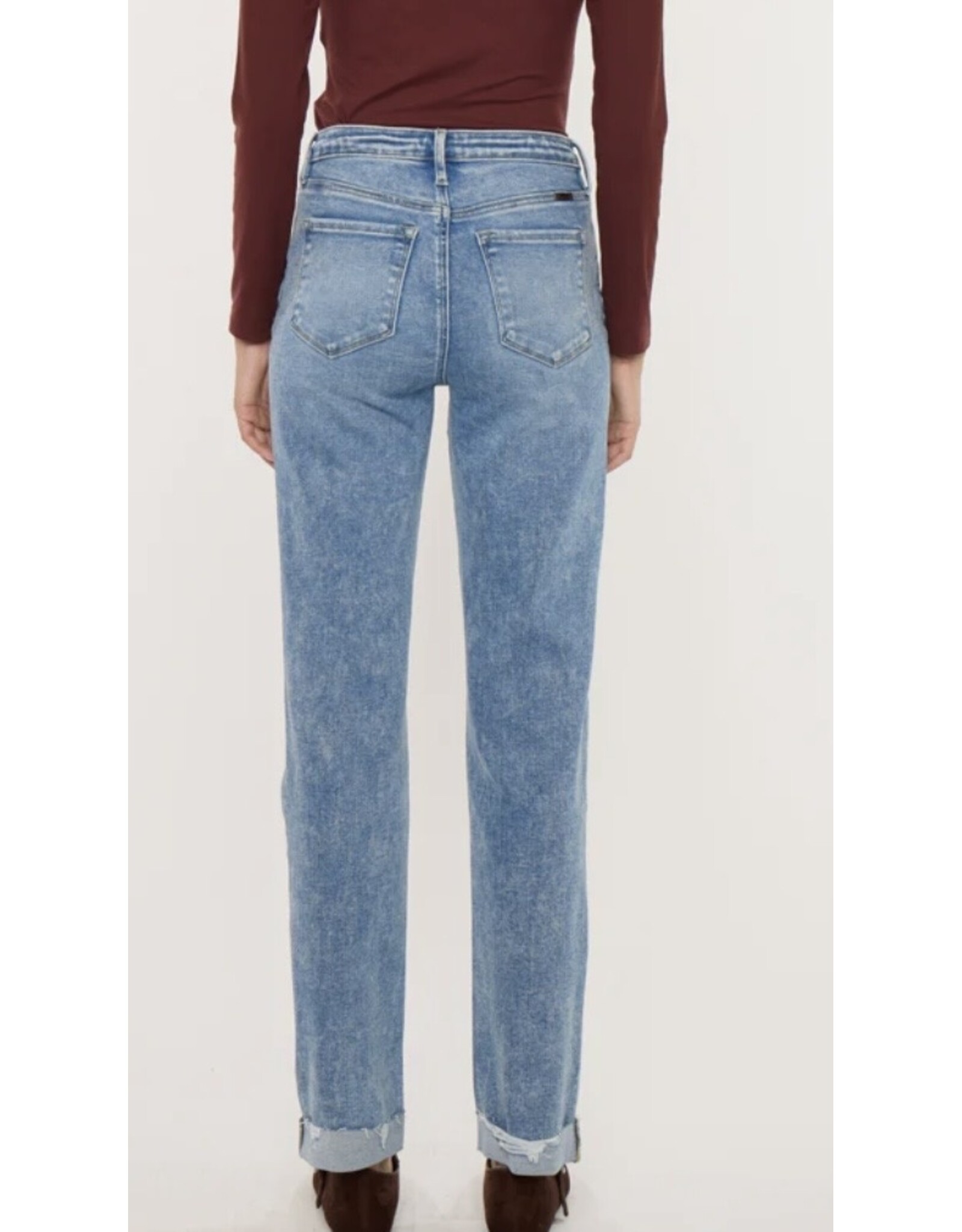 Kancan Solar HR Slim Straight Jeans