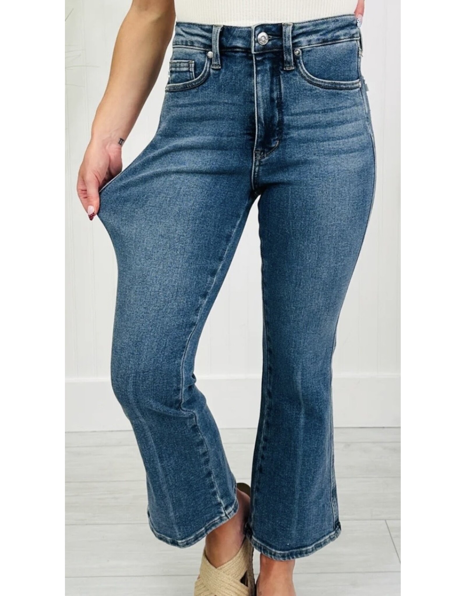 Judy Blue Judy Blue Tummy Control Kick Flare Jeans
