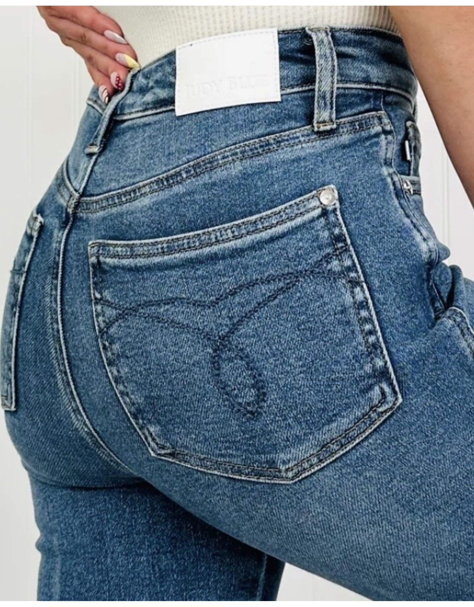 Judy Blue Judy Blue Tummy Control Kick Flare Jeans