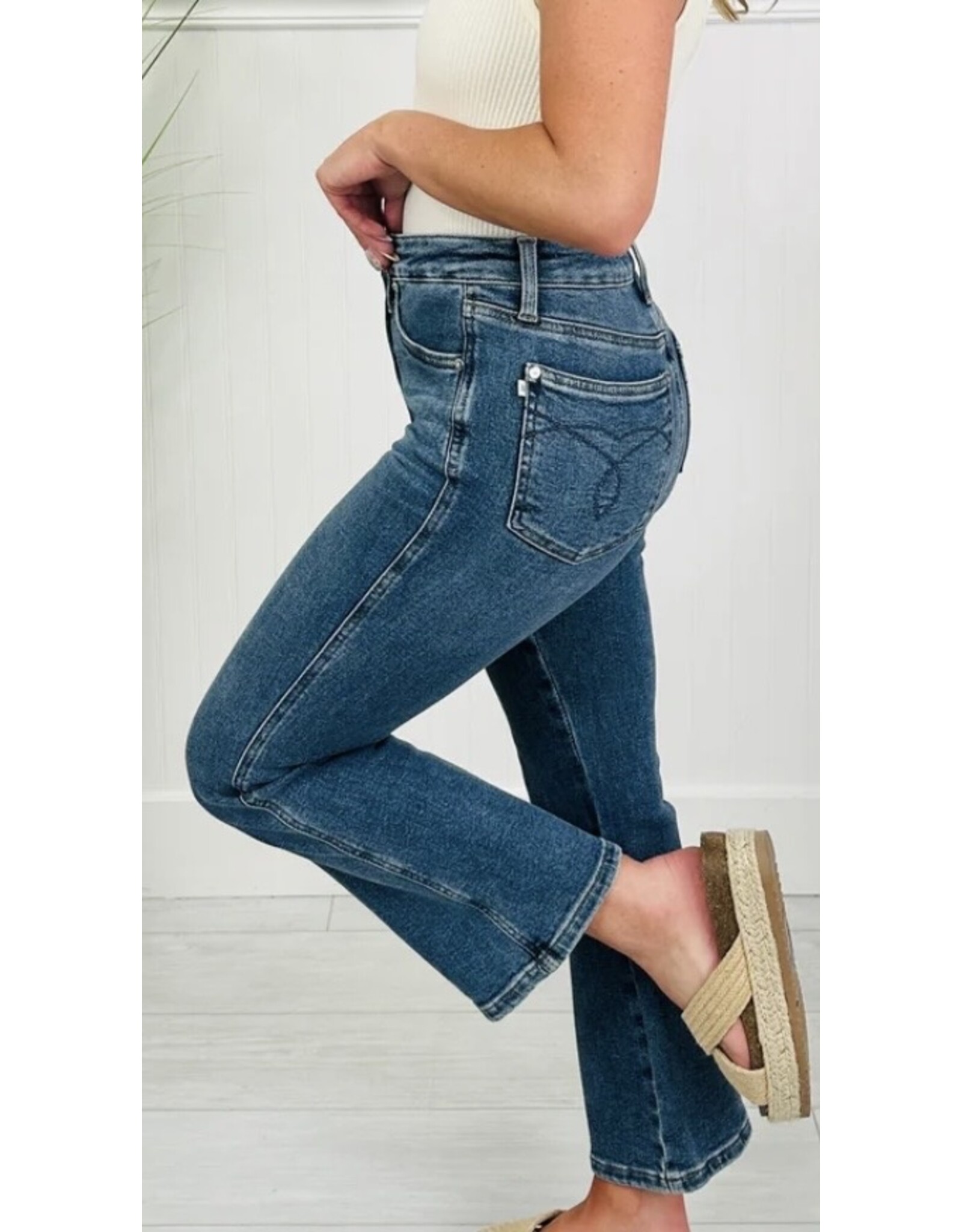 Judy Blue Judy Blue Tummy Control Kick Flare Jeans