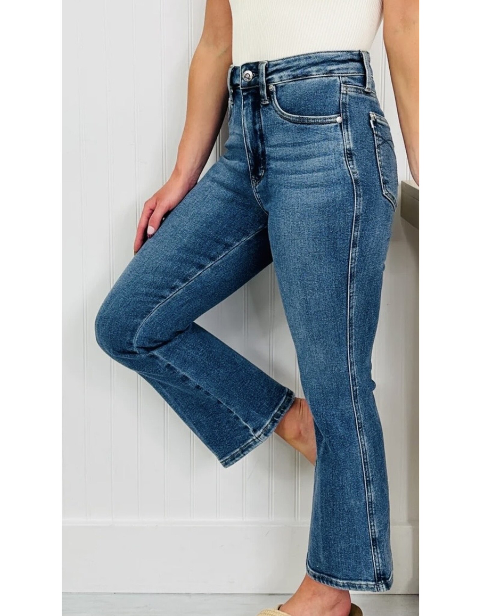 Judy Blue Judy Blue Tummy Control Kick Flare Jeans