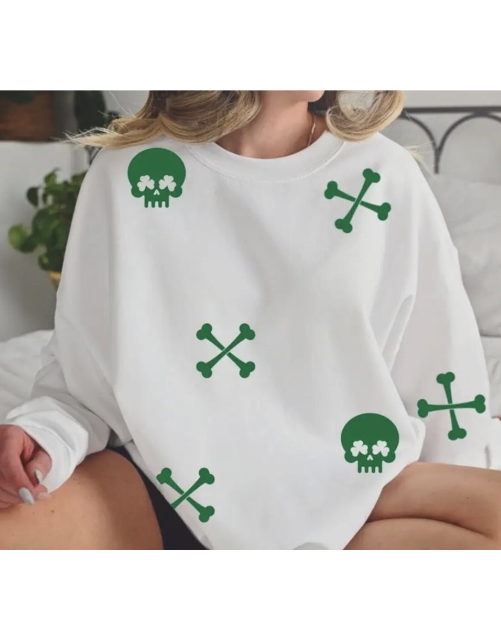 Skull & Bones St Patrick’s Sweatshirt