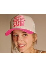 Girls Just Wanna Have Sun adjustable cap