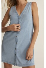 ZSupply ZSupply Solace Jersey Denim Dress