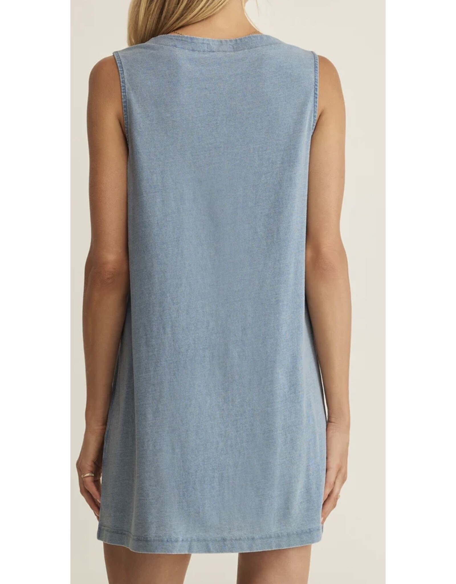 ZSupply ZSupply Solace Jersey Denim Dress