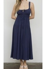 Scalloped Tie Strap Dress