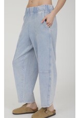 Acid Wash Knit Joggers