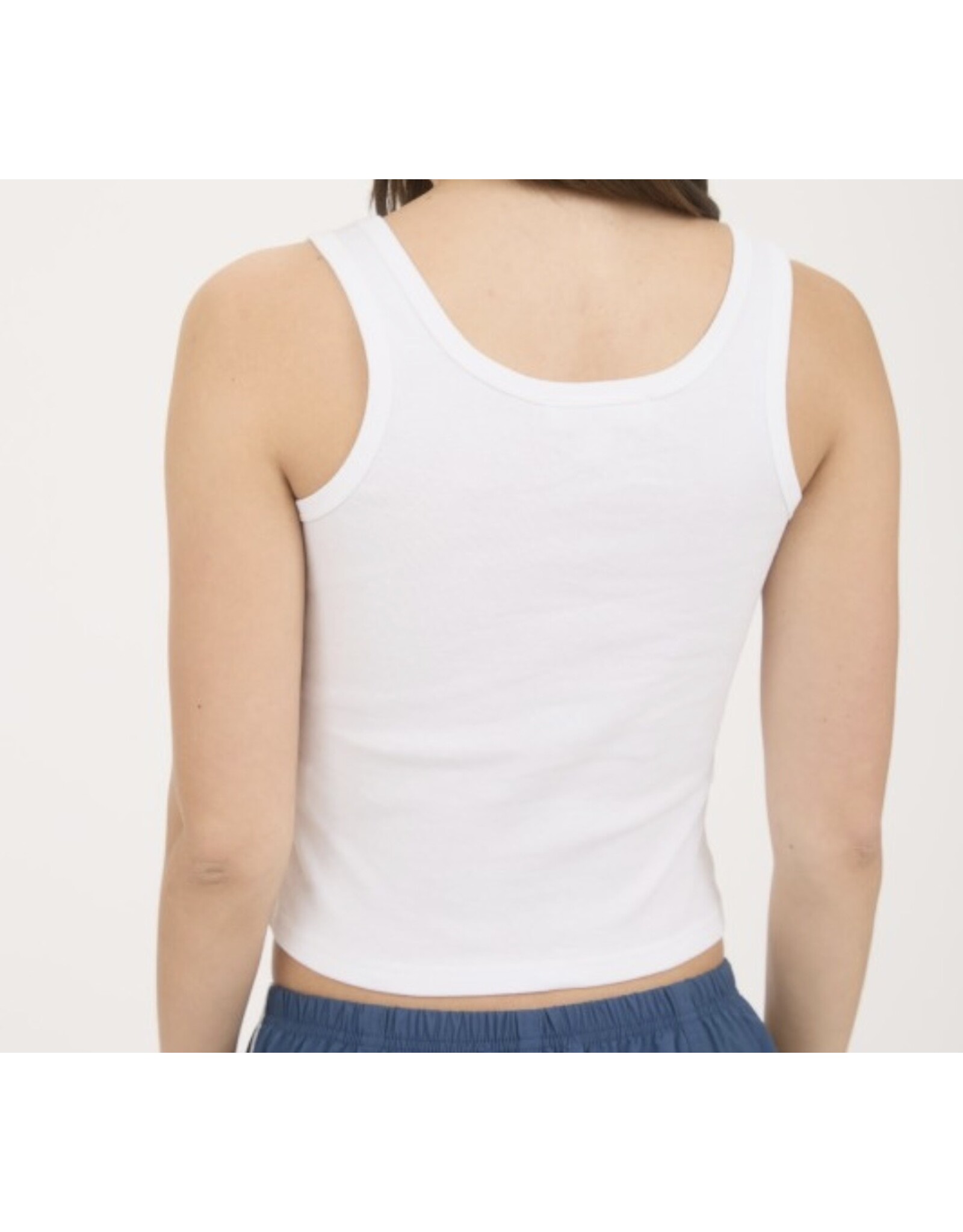 LA Embroidered Crop Tank