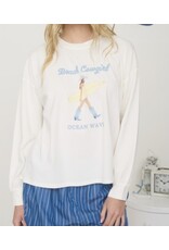 Beach Cowgirl Long Slv Top