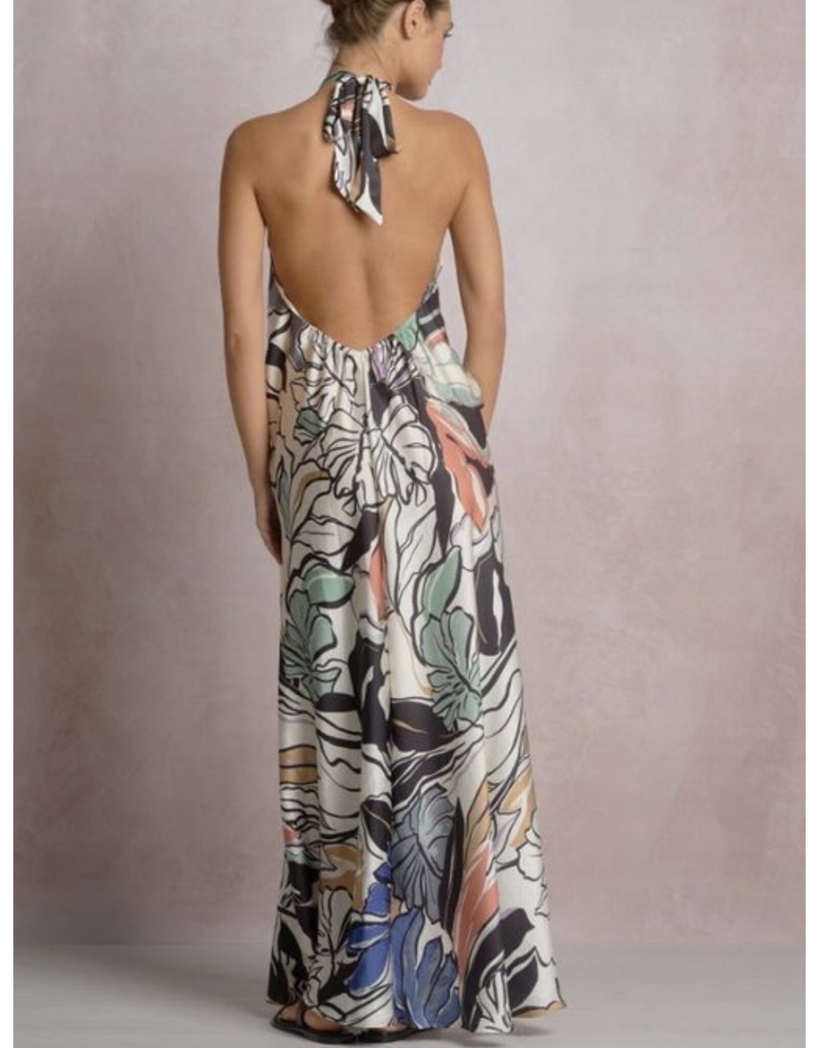 Elan Elan Maxi Halter-Botanical
