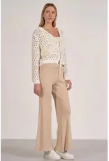 Elan Elan Flyaway Open Knit Cardigan