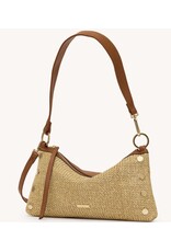 Hammitt Kyle Cocoa Raffia/Gold