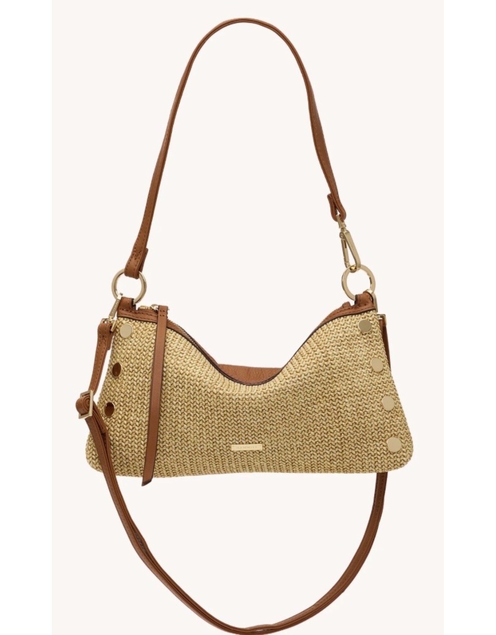 Hammitt Kyle Cocoa Raffia/Gold