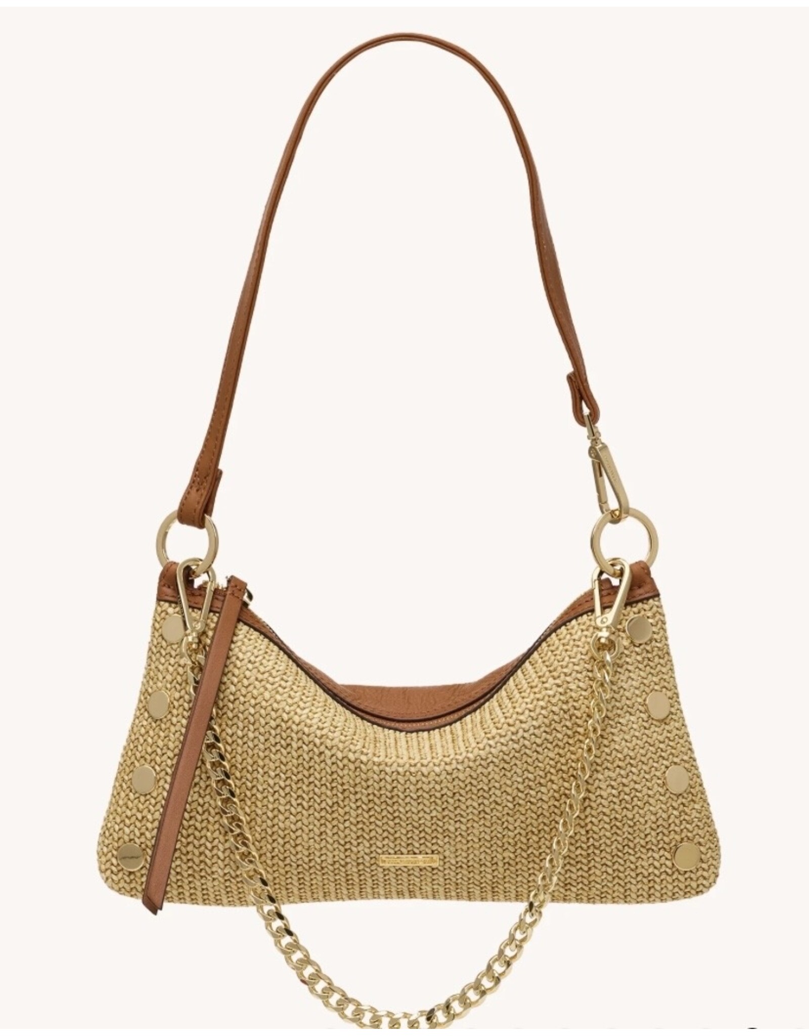 Hammitt Kyle Cocoa Raffia/Gold