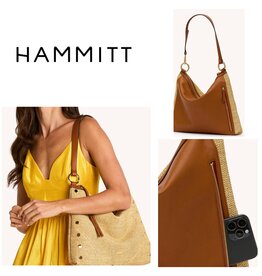 Hammitt Kyle Cocoa Raffia/Gold