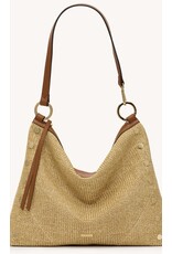 Hammitt Kyle Cocoa Raffia/Gold