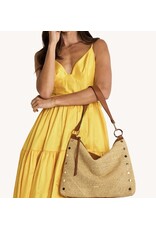 Hammitt Kyle Cocoa Raffia/Gold