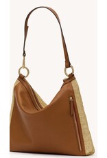 Hammitt Kyle Cocoa Raffia/Gold
