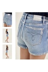 Judy Blue JB HW Slim Short w/ Foil Seams