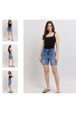 Judy Blue JB MR Bermudas w/ Back Flap Pockets