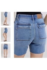 Judy Blue JB MR Bermudas w/ Back Flap Pockets