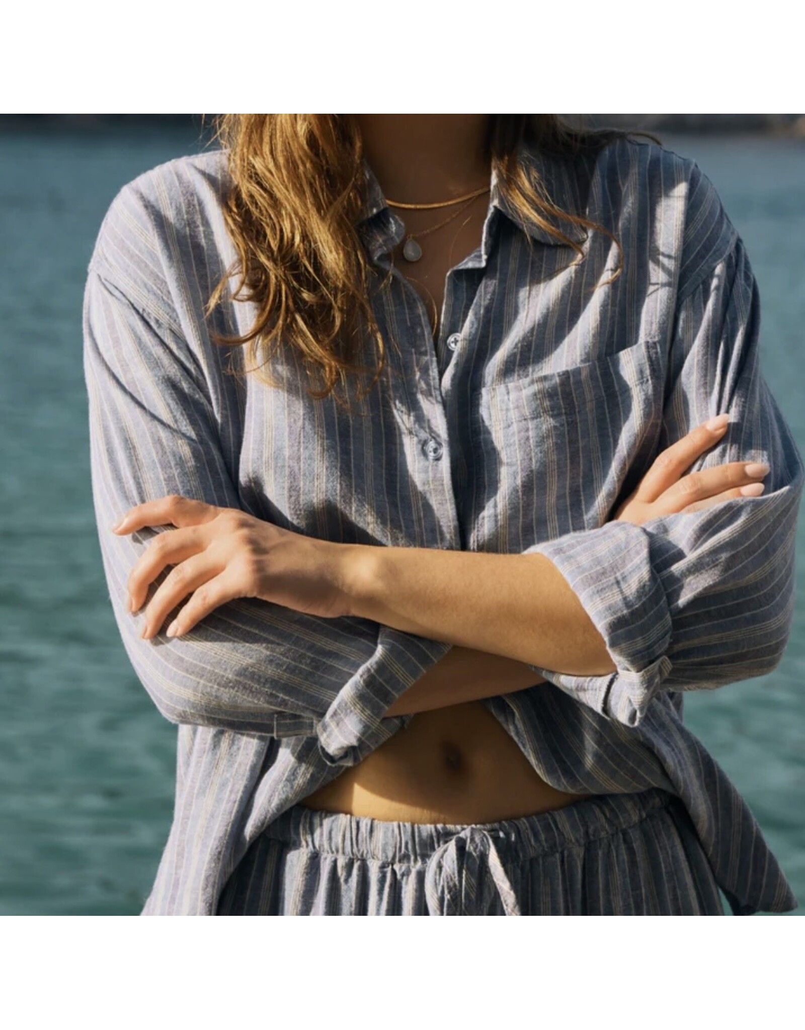 ZSupply ZSupply Perfect Striped Button Up