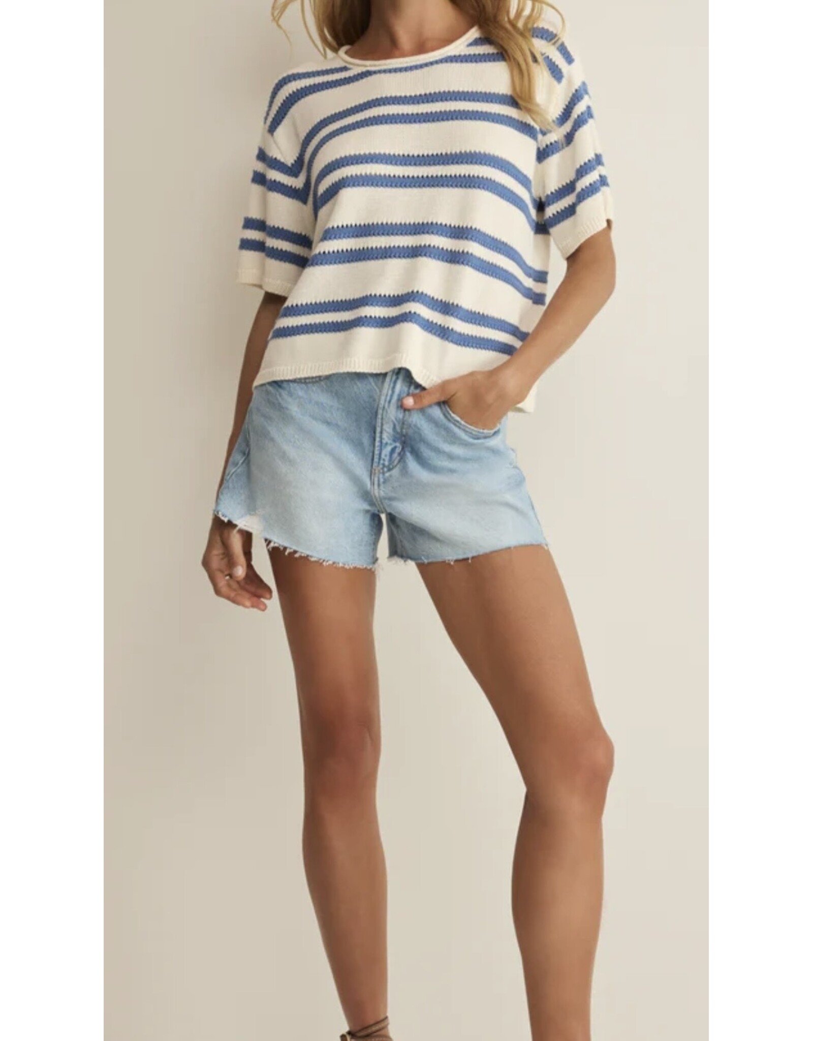 ZSupply ZSupply Prado Stripe Sweater Tee