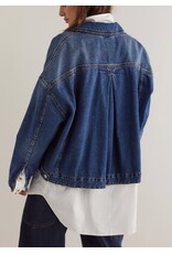 free people FP Opal Swing Denim Jacket