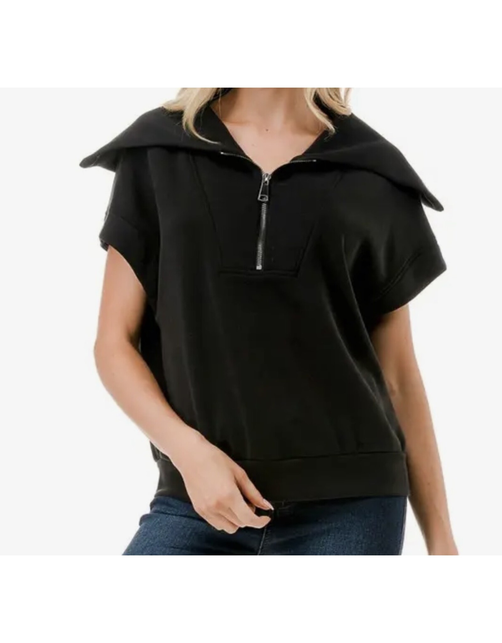 Scuba Short Sleeve Quarter Zip