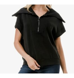 Scuba Short Sleeve Quarter Zip