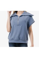 Scuba Short Sleeve Quarter Zip