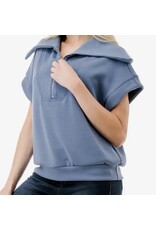 Scuba Short Sleeve Quarter Zip