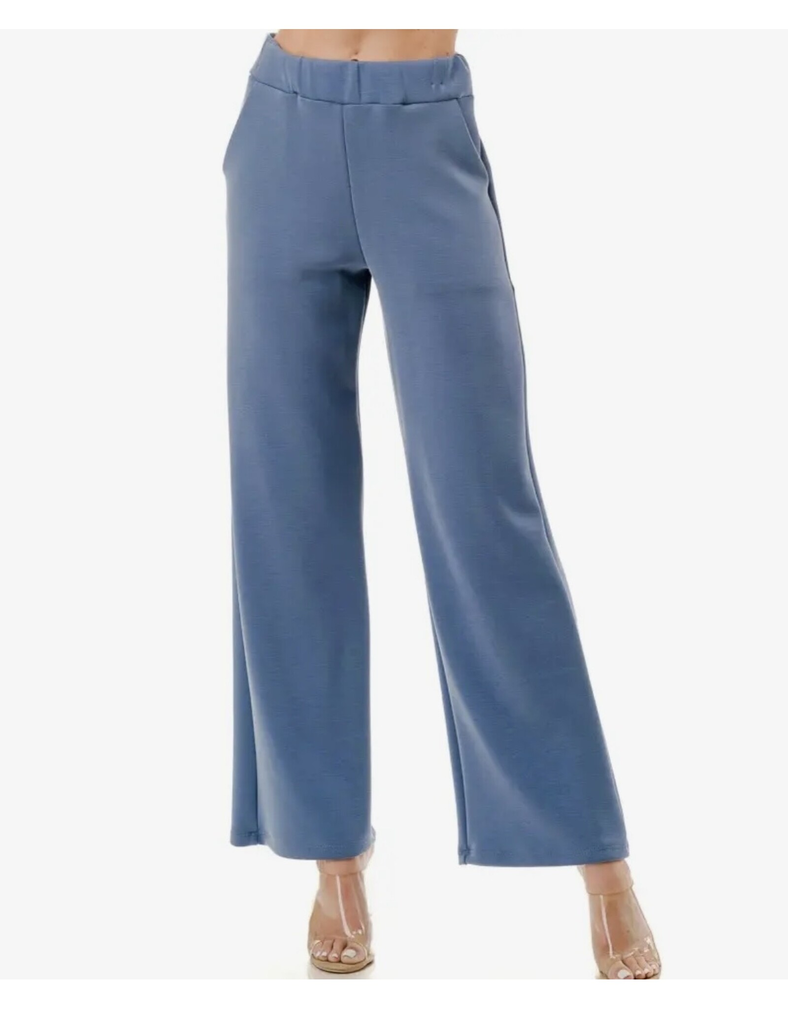 Ariella Scuba Straight Leg w/ Pockets