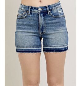 Judy Blue JB MR Tummy Control Release Hem shorts