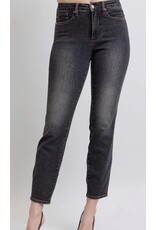 Judy Blue JB MR Tummy Control Black Slim Jeans