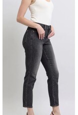 Judy Blue JB MR Tummy Control Black Slim Jeans