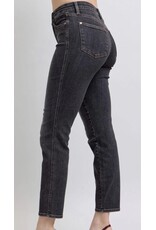 Judy Blue JB MR Tummy Control Black Slim Jeans
